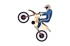 Dirt Bike Rider SVG Cut file by ...